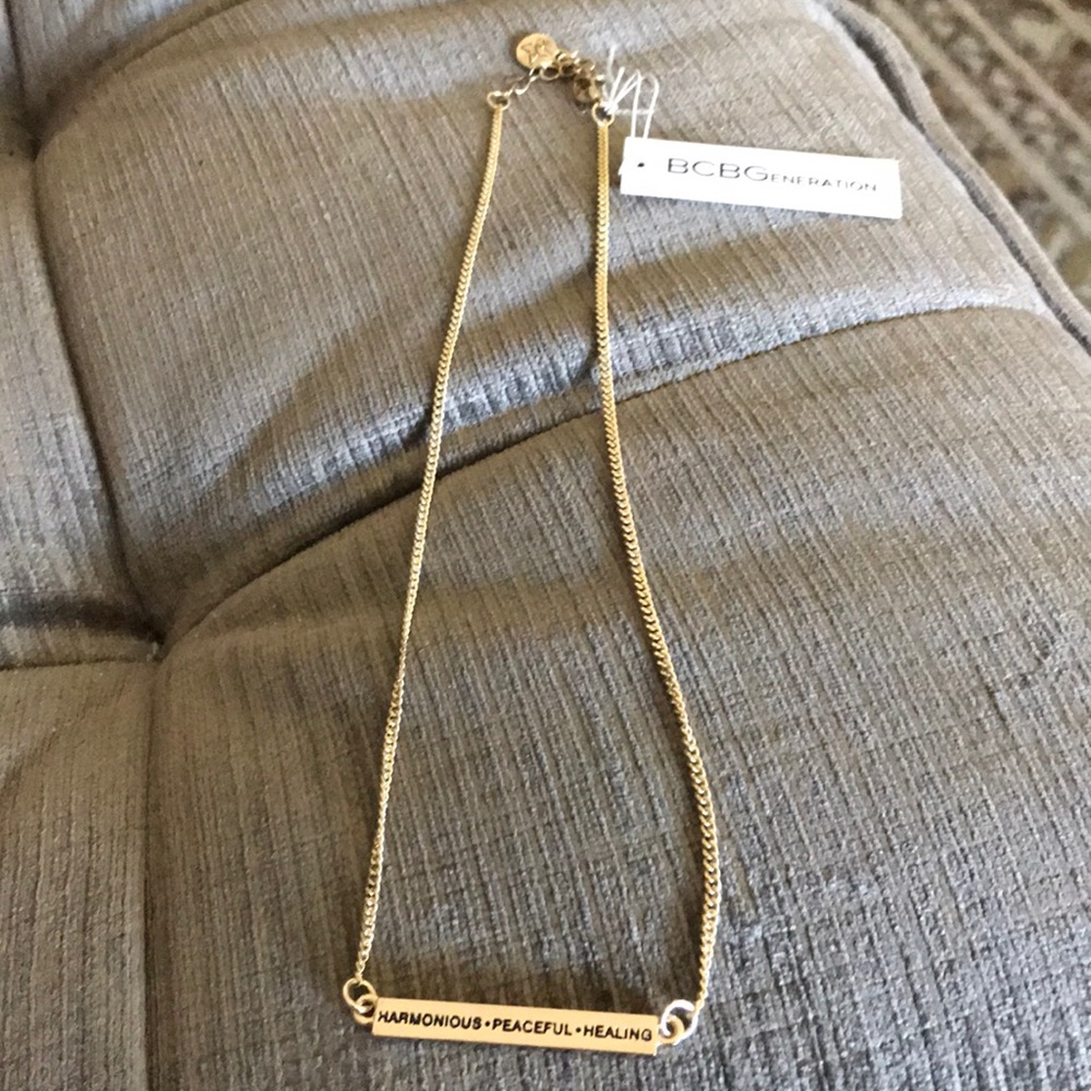 NWT BCBG Inspirational Necklace.